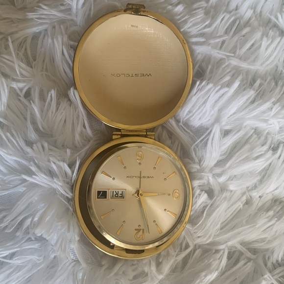 Vintage (1950s) Westclox Travel Alarm Clock - Picture 3 of 4